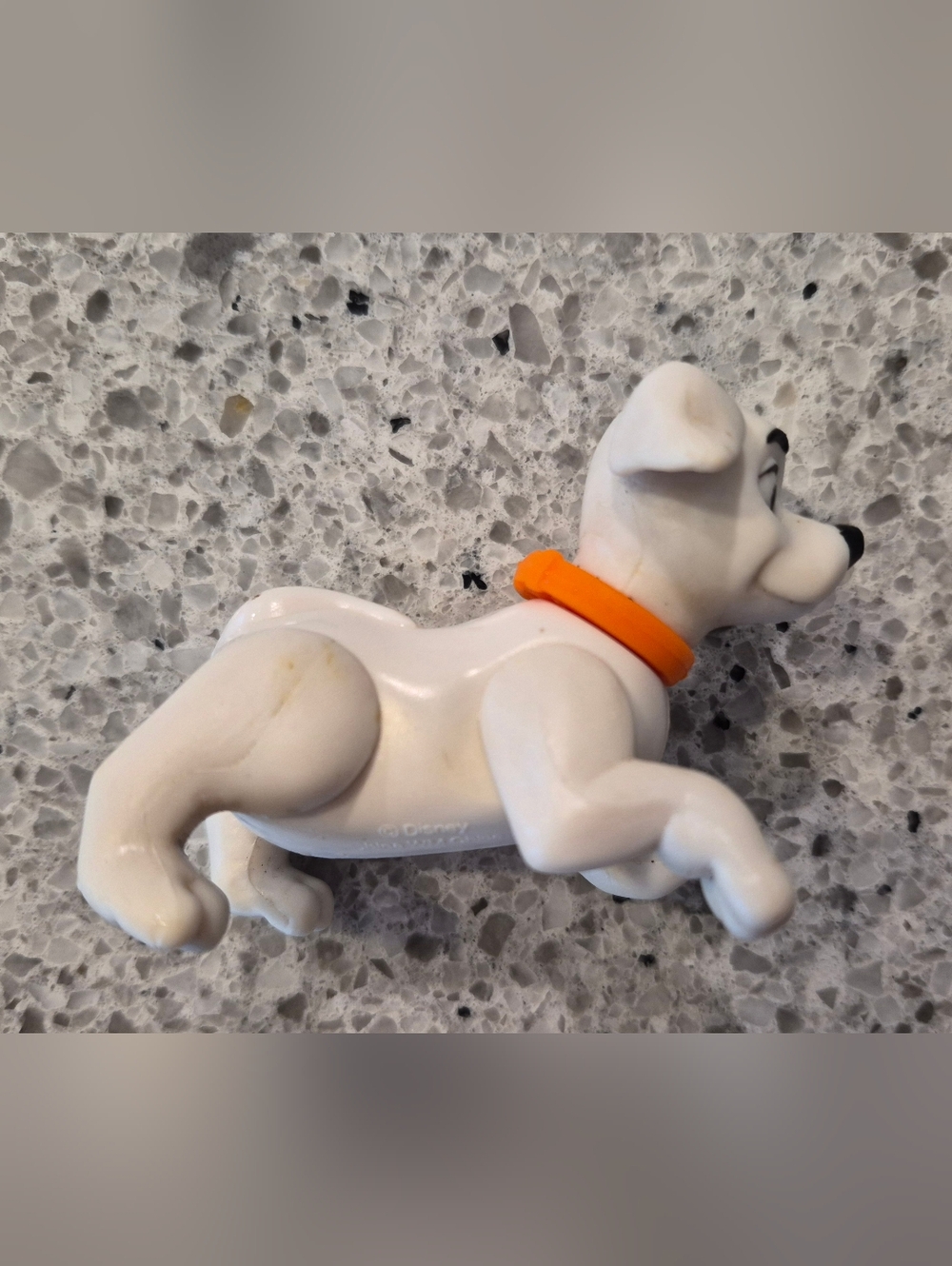 Vintage Disney 101 Dalmations Mcdonalds Toy Character Puppy Dog Orange Collar - Picture 2 of 5